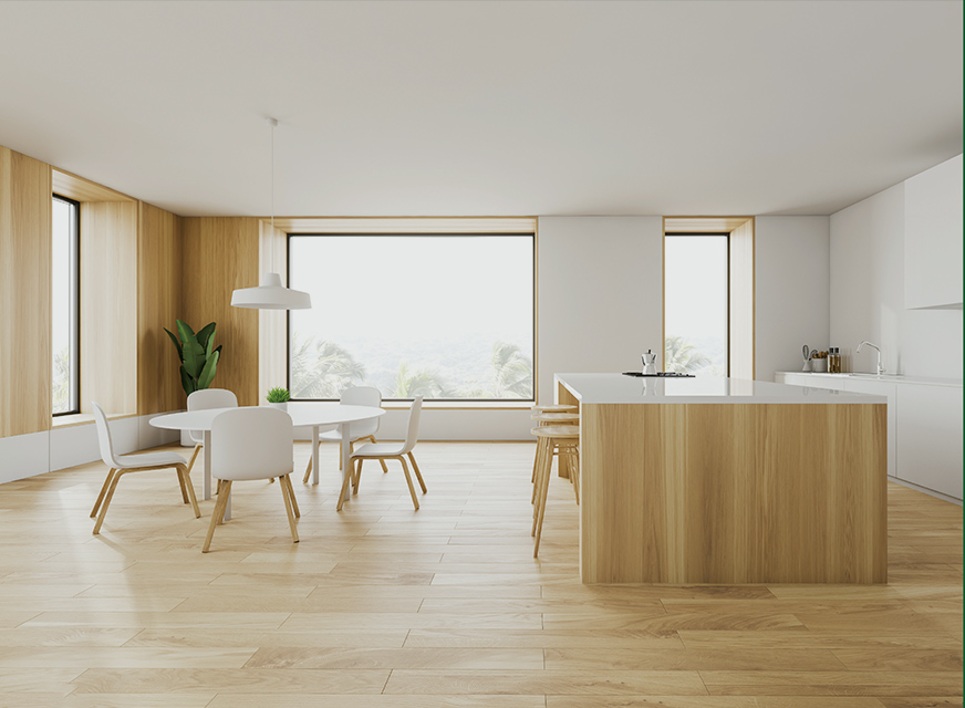 Konstruerat trägolv