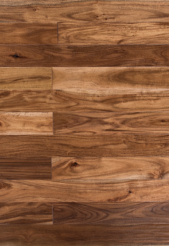 Small Leaf Acacia 90mm handskrapade massiva trägolv